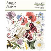 SS Simple Vintage Meadow Flowers Bits & Pieces
