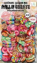 AALL & Create Ephemera Die-cuts Candies & Doughnuts 59