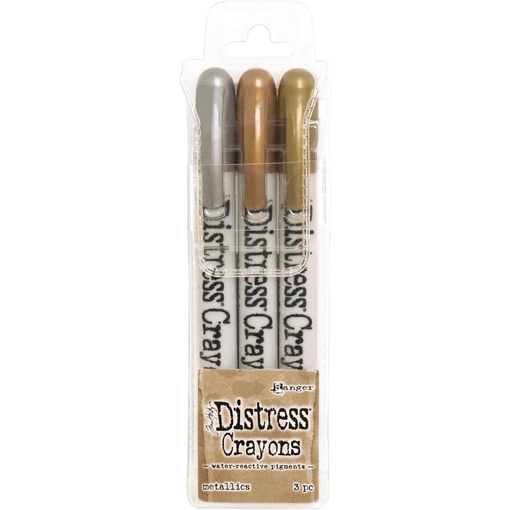 Ranger Distress Crayons Metallics
