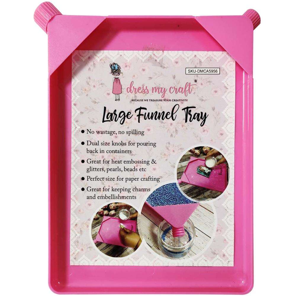 Dress my Craft Funnel Tray large