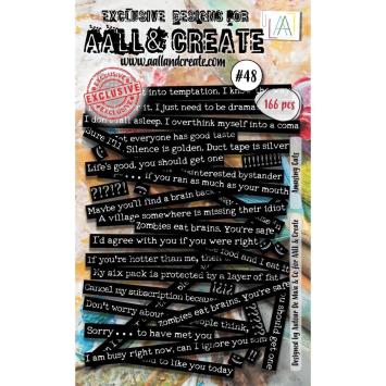 AALL & Create Ephemera Die-cuts Amusing Cuts 48 (166 stuks)