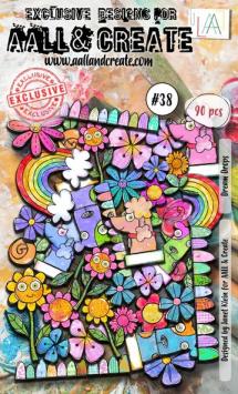 AALL & Create Ephemera Die-cuts Dream Drops 38