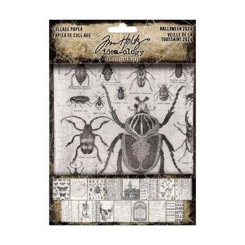 Tim Holtz Collage Paper Halloween 2024