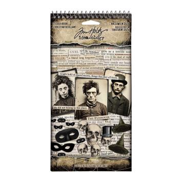 Tim Holtz Idea-Ology Halloween Sticker Book 2024