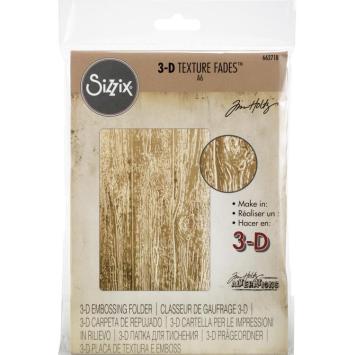 Sizzix TH 3D Texture Fades Embossing Folder Engraved